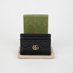 Gg Marmont Card Case Wallet